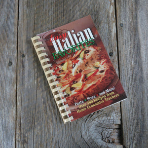 Vintage Cookbook Easy Italian Favorites California Nevada Arizona Utah Home Economics Teachers 2000