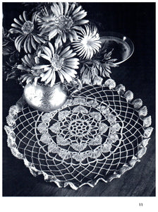 Vintage Crochet Doily Patterns Priscilla Doilies Knit Hairpin Lace Tatted Coats & Clark's Book No. 197  Downloadable PDF Instructions - At Grandma's Table