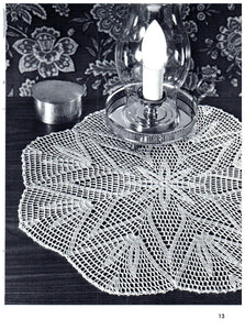 Vintage Crochet Doily Patterns Priscilla Doilies Knit Hairpin Lace Tatted Coats & Clark's Book No. 197  Downloadable PDF Instructions - At Grandma's Table