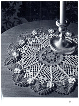 Load image into Gallery viewer, Vintage Crochet Doily Patterns Priscilla Doilies Knit Hairpin Lace Tatted Coats &amp; Clark&#39;s Book No. 197  Downloadable PDF Instructions - At Grandma&#39;s Table
