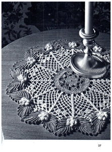 Vintage Crochet Doily Patterns Priscilla Doilies Knit Hairpin Lace Tatted Coats & Clark's Book No. 197  Downloadable PDF Instructions - At Grandma's Table