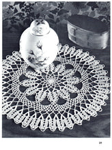 Load image into Gallery viewer, Vintage Crochet Doily Patterns Priscilla Doilies Knit Hairpin Lace Tatted Coats &amp; Clark&#39;s Book No. 197  Downloadable PDF Instructions - At Grandma&#39;s Table