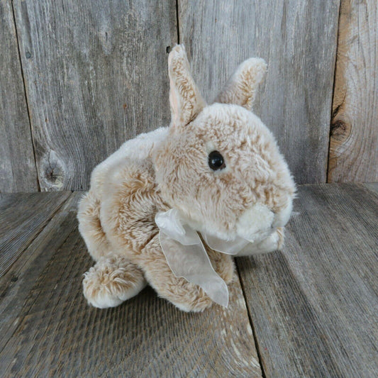 Bunny Plush Brown Tan White Rabbit Stuff Animal Easter Life Like Kids Preferred