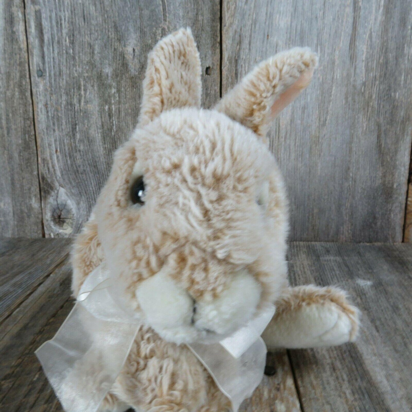 Bunny Plush Brown Tan White Rabbit Stuff Animal Easter Life Like Kids Preferred