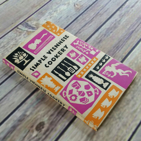 Vintage Viennese Cookbook Simple Viennese Cookery 1960 Recipes Hardcover with Dust Jacket Edna Beilenson - At Grandma's Table