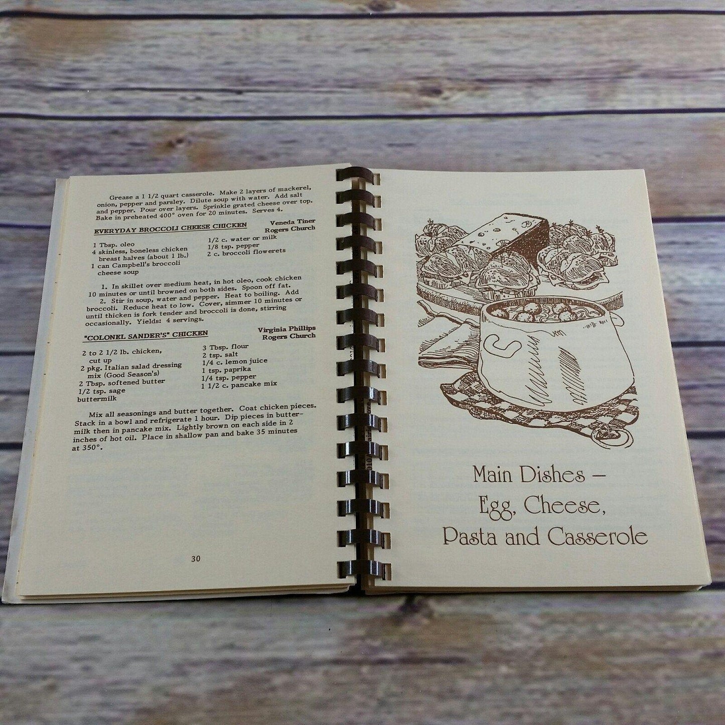 Vintage Church Cookbook Old Mt Zion Baptist Church Woman's Auxiliary 1992