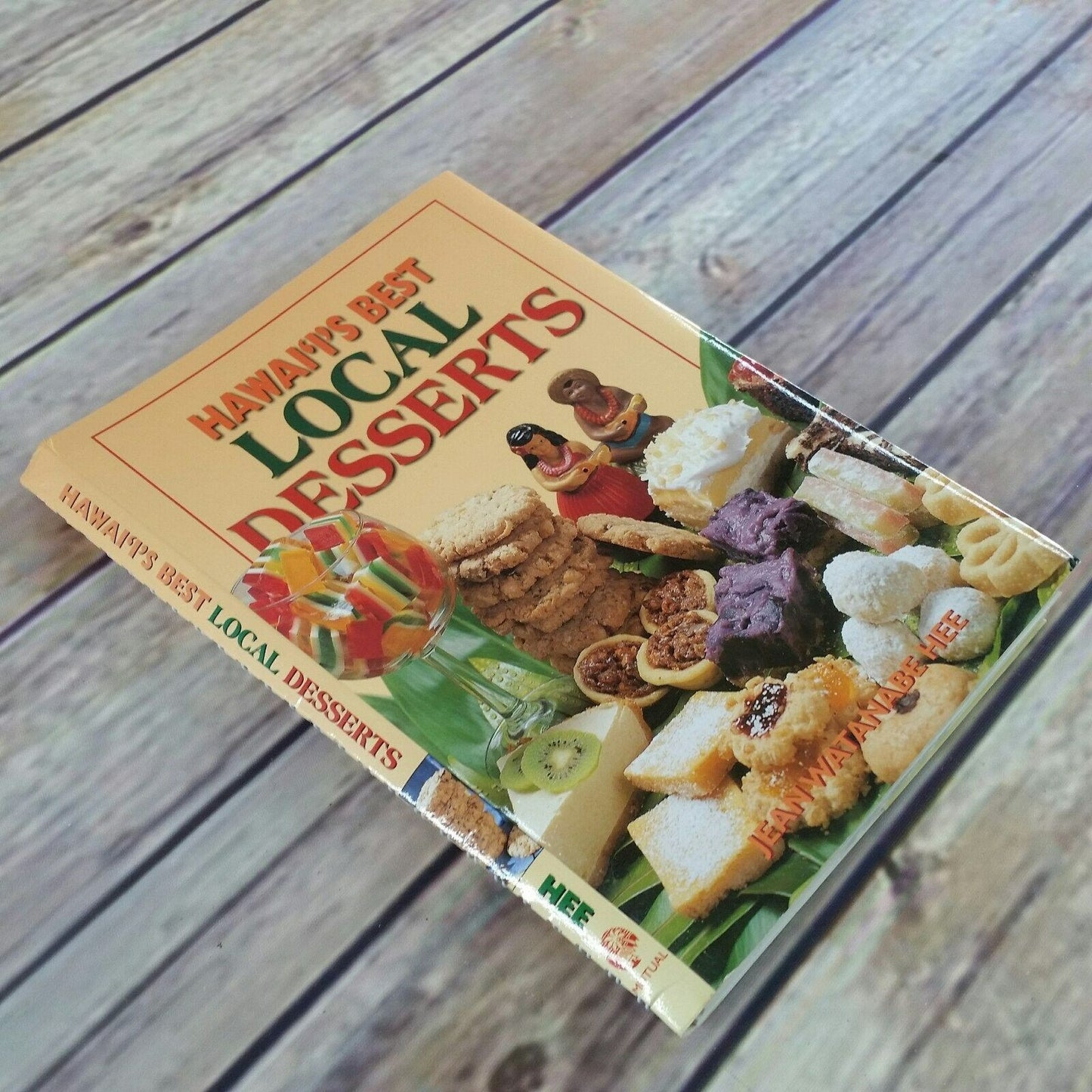 Vintage Hawaiian Cookbook Local Desserts Recipes 2001 Jean Watanabe Hee Spiral Bound Paperback