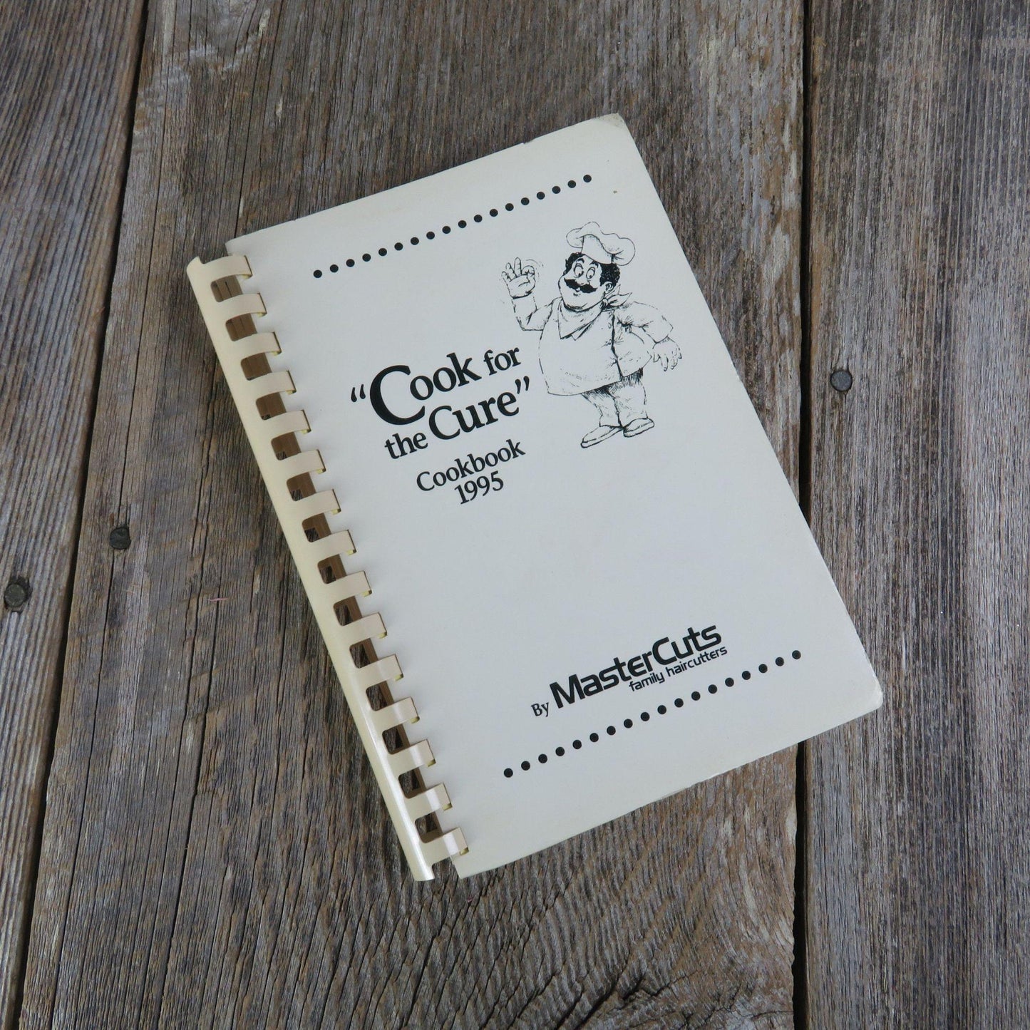 Vintage Master Cuts Cookbook Employees Cook for the Cure Breast Cancer Fundraiser 1995