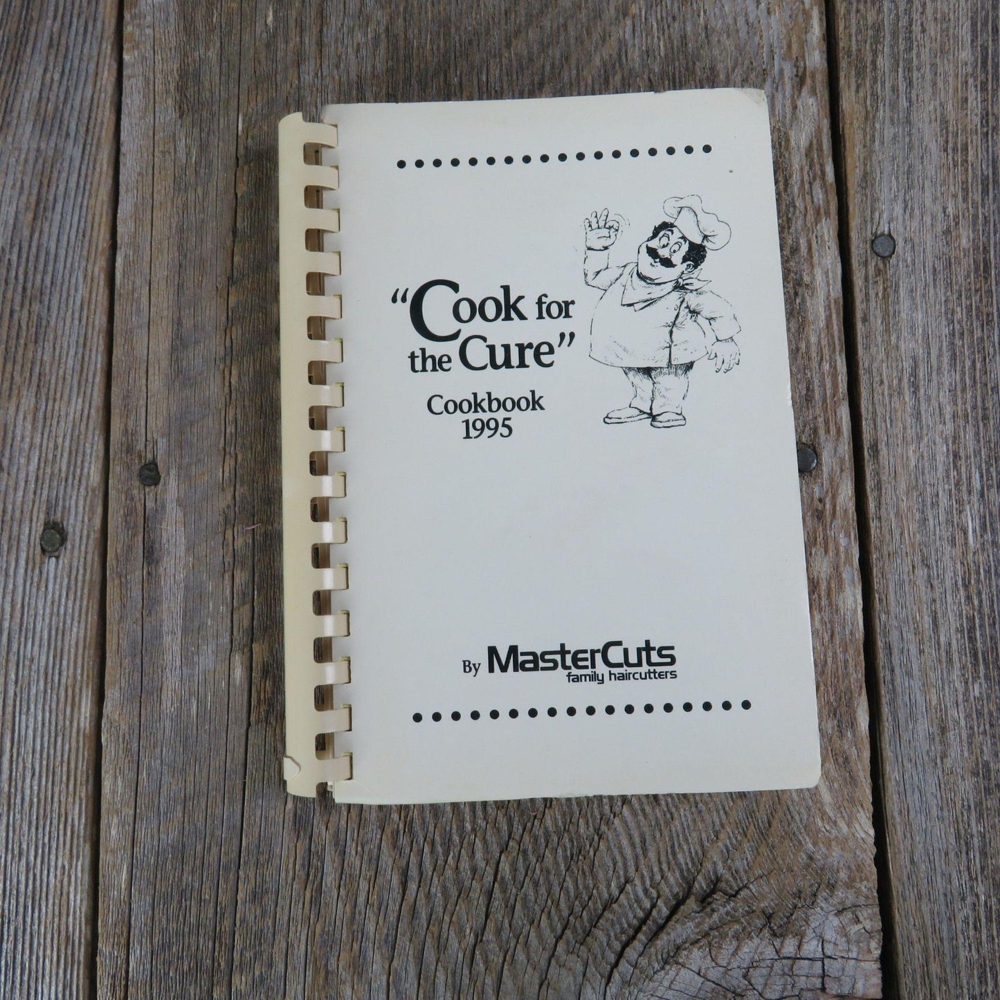 Vintage Master Cuts Cookbook Employees Cook for the Cure Breast Cancer Fundraiser 1995