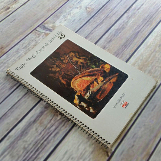 Vtg British Cookbook The Cooking of the British Isles Time Life Books Foods of the World 1969 Spiral Bound Great Britain Islands