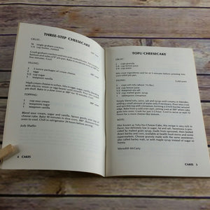 Vintage Desserts Cookbook Million Dollar Desserts Recipes 1983 Eureka California Senior Citizens Resource Center Paperback Booklet