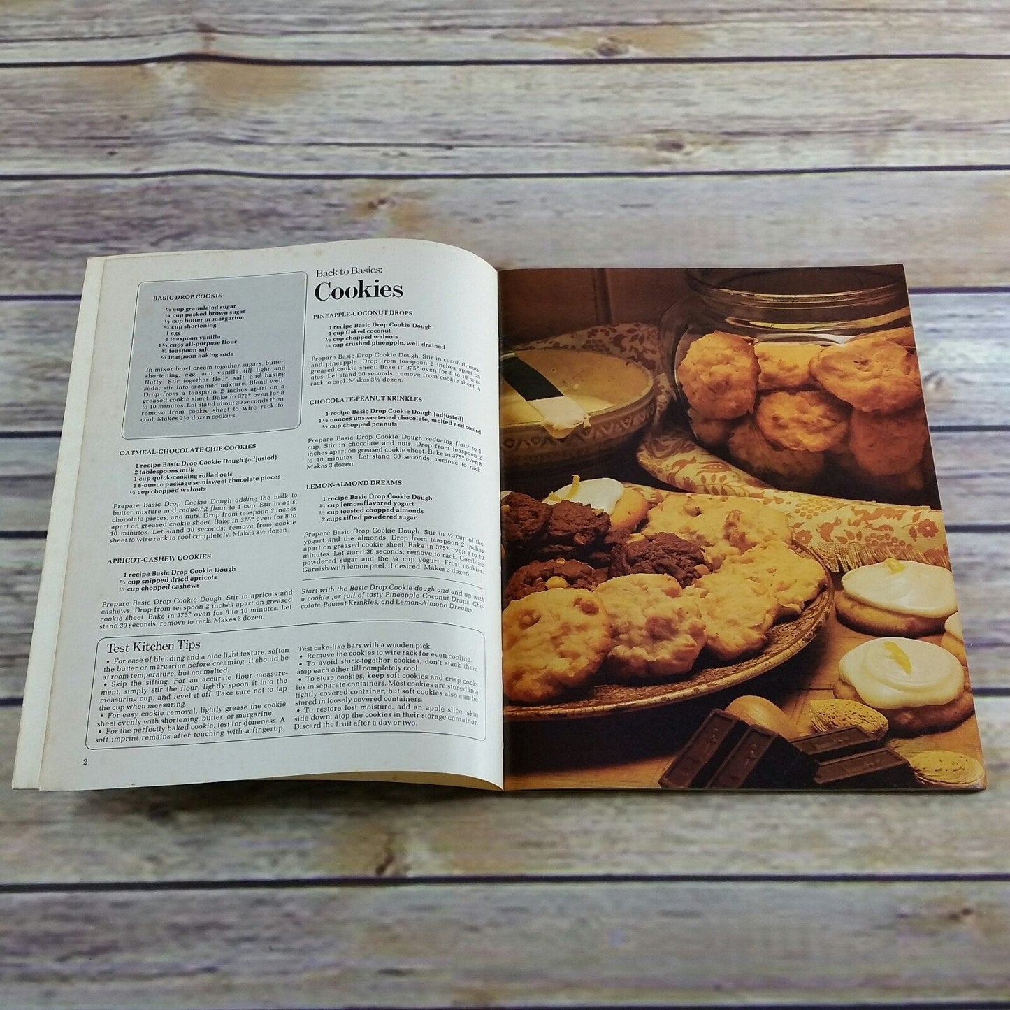 Vintage Cookbook Better Homes and Gardens Treasury of Baking Recipes 1980 Paperback 1980s Cookies Cakes Pastries Biscuits Muffins  and More