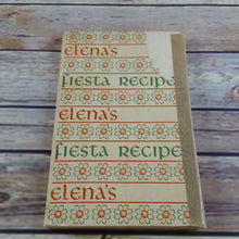 Load image into Gallery viewer, Vintage Cookbook Elena&#39;s Fiesta Recipes Zelayeta 1955 Mexican Spanish Ward Ritchie Press Los Angeles Paperback