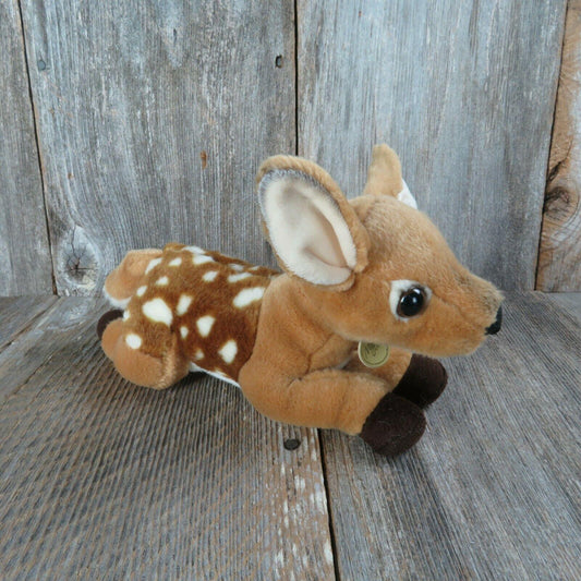 Deer Fawn Plush Aurora Miyoni Realistic Stuffed Animal Forest Wild Real Life