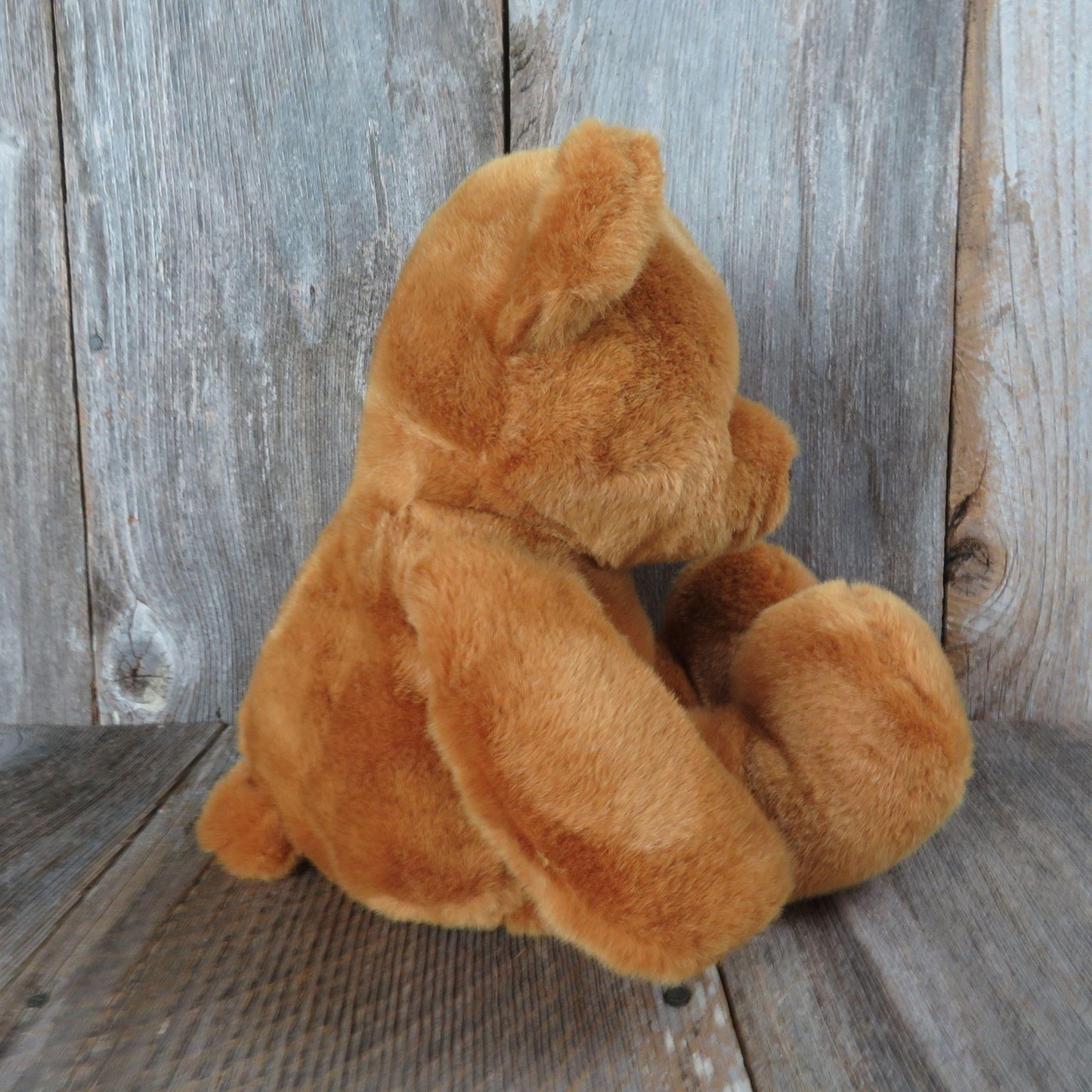 Vintage Brown Teddy Bear Plush Cute Sitting A A Plush