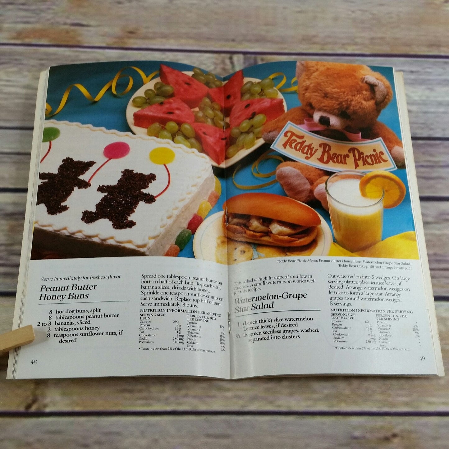 Vintage Cookbook Pillsbury Most Requested Recipes Party Fun 1994 Paperback Booklet