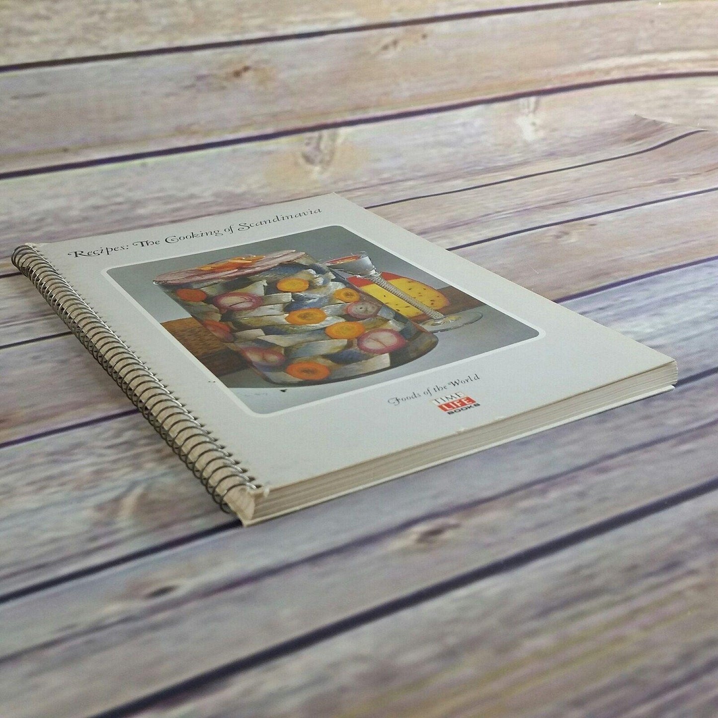 Vintage Cookbook Scandinavian Cooking Recipes Time Life Books Foods of the World 1968 Spiral Bound The Cooking of Scandinavia
