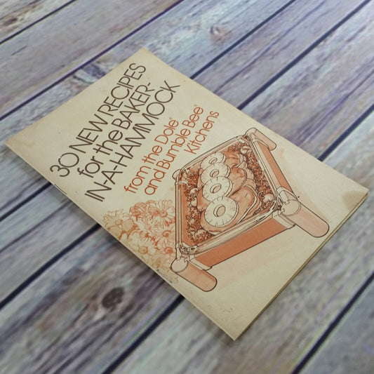 Vintage Cookbook 30 New Recipes for the Baker in a Hammock Recipes 1980 Promo Booklet Promo Recipes Paperback