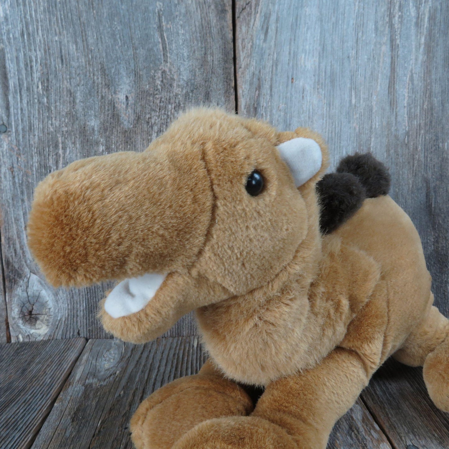 Vintage Camel Plush Floppy Legs Brown Stuffed Animal Desert Animal