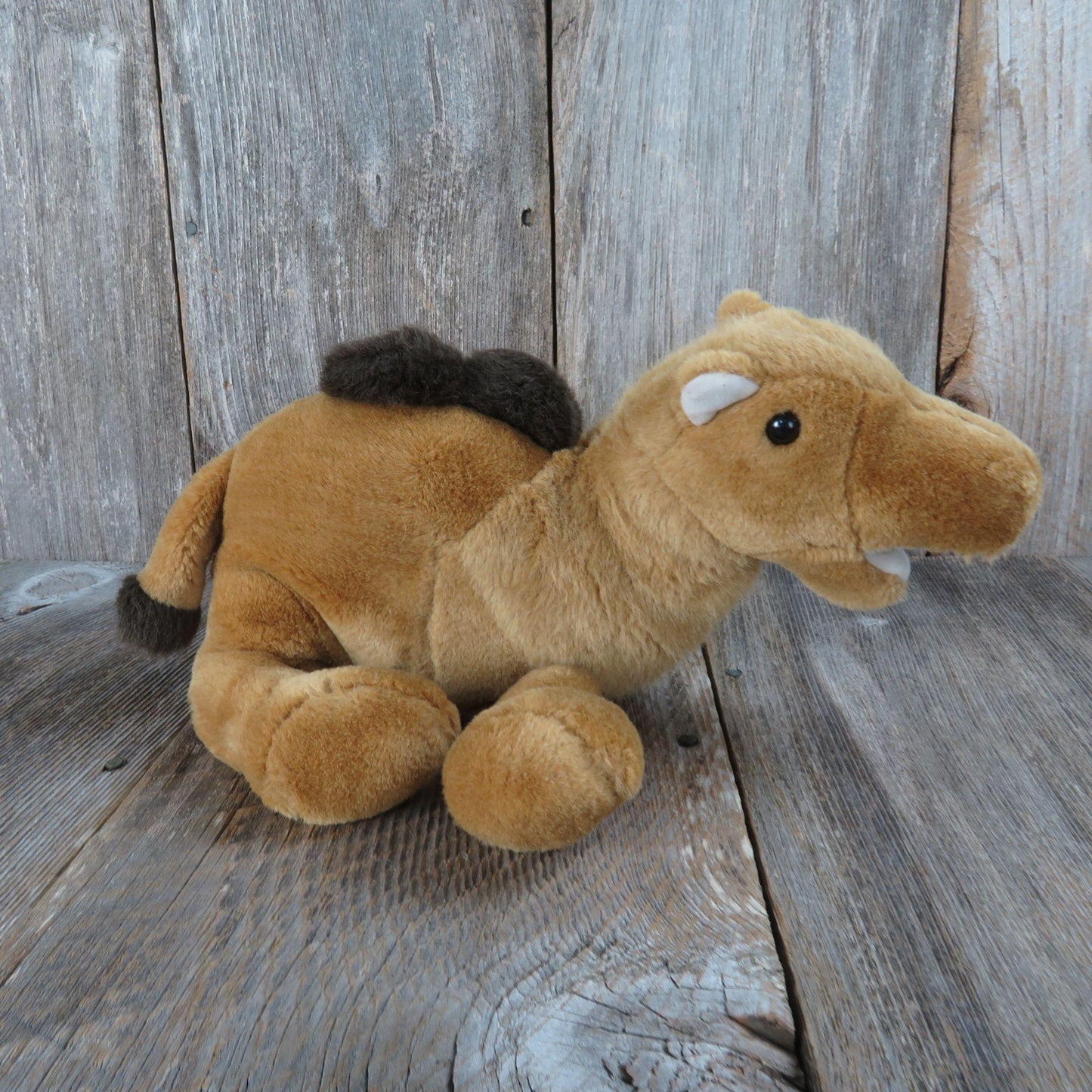 Vintage Camel Plush Floppy Legs Brown Stuffed Animal Desert Animal