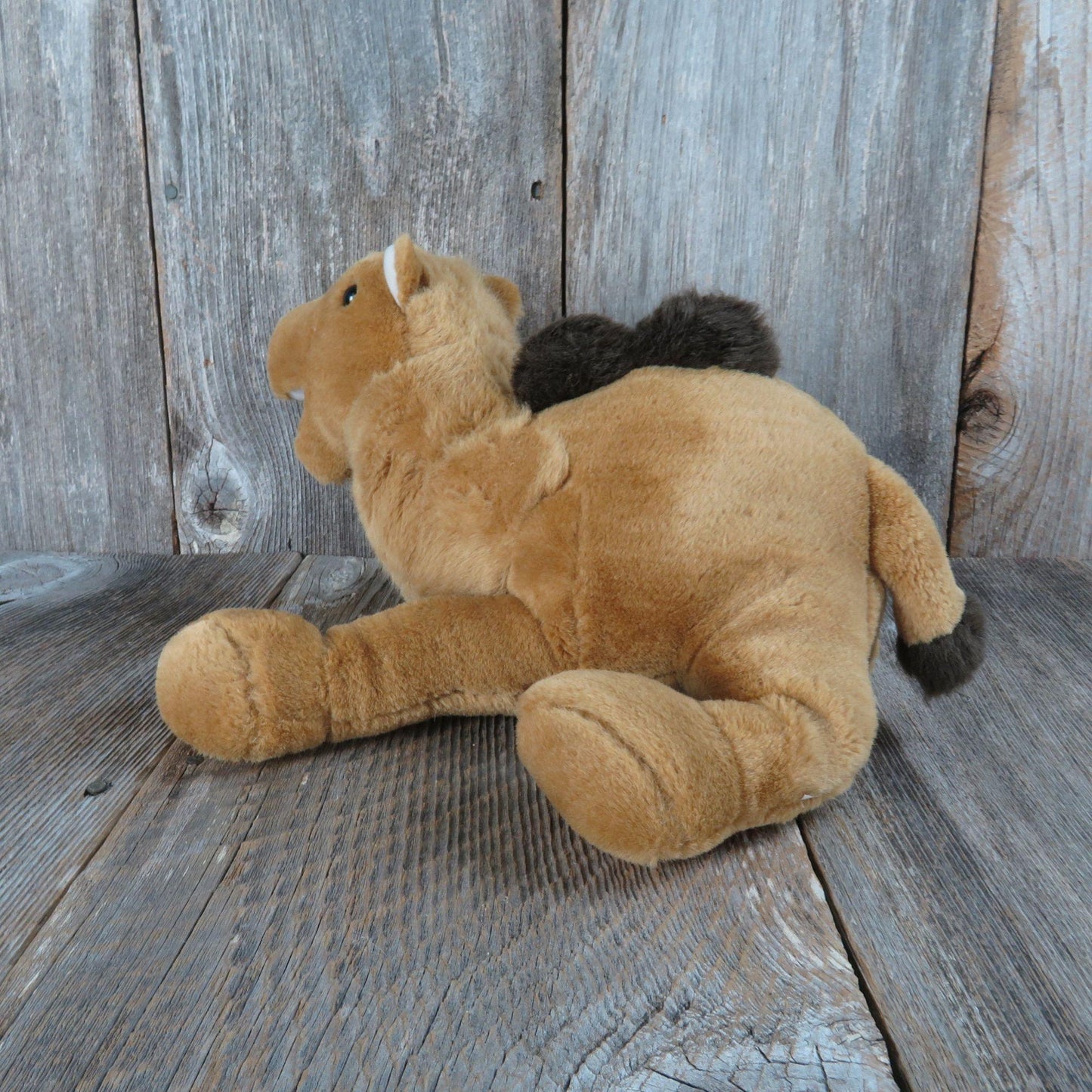 Vintage Camel Plush Floppy Legs Brown Stuffed Animal Desert Animal