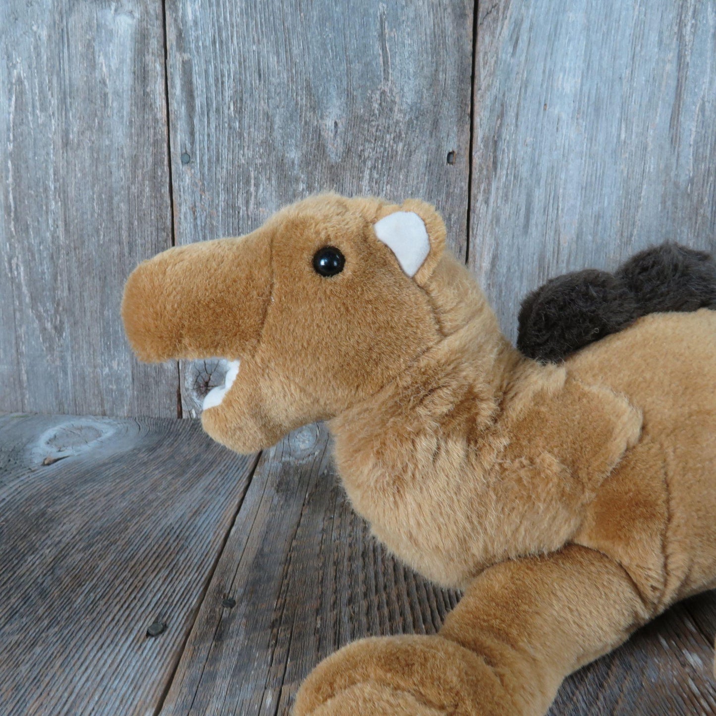 Vintage Camel Plush Floppy Legs Brown Stuffed Animal Desert Animal