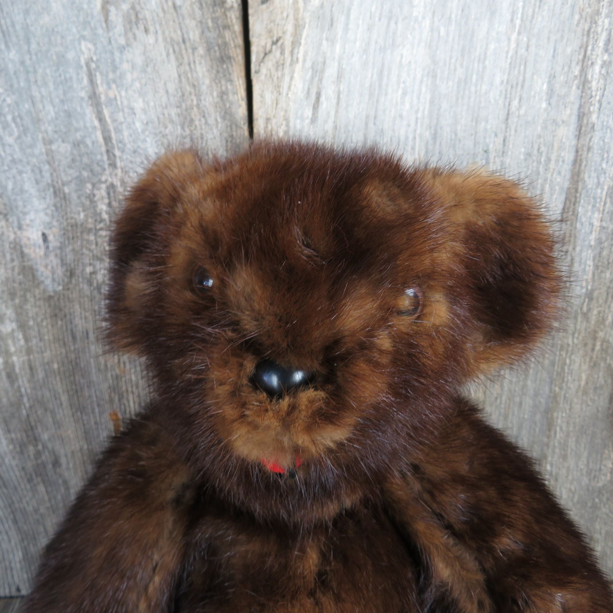 Mink Hide Plushies : fur coat stuffed animal