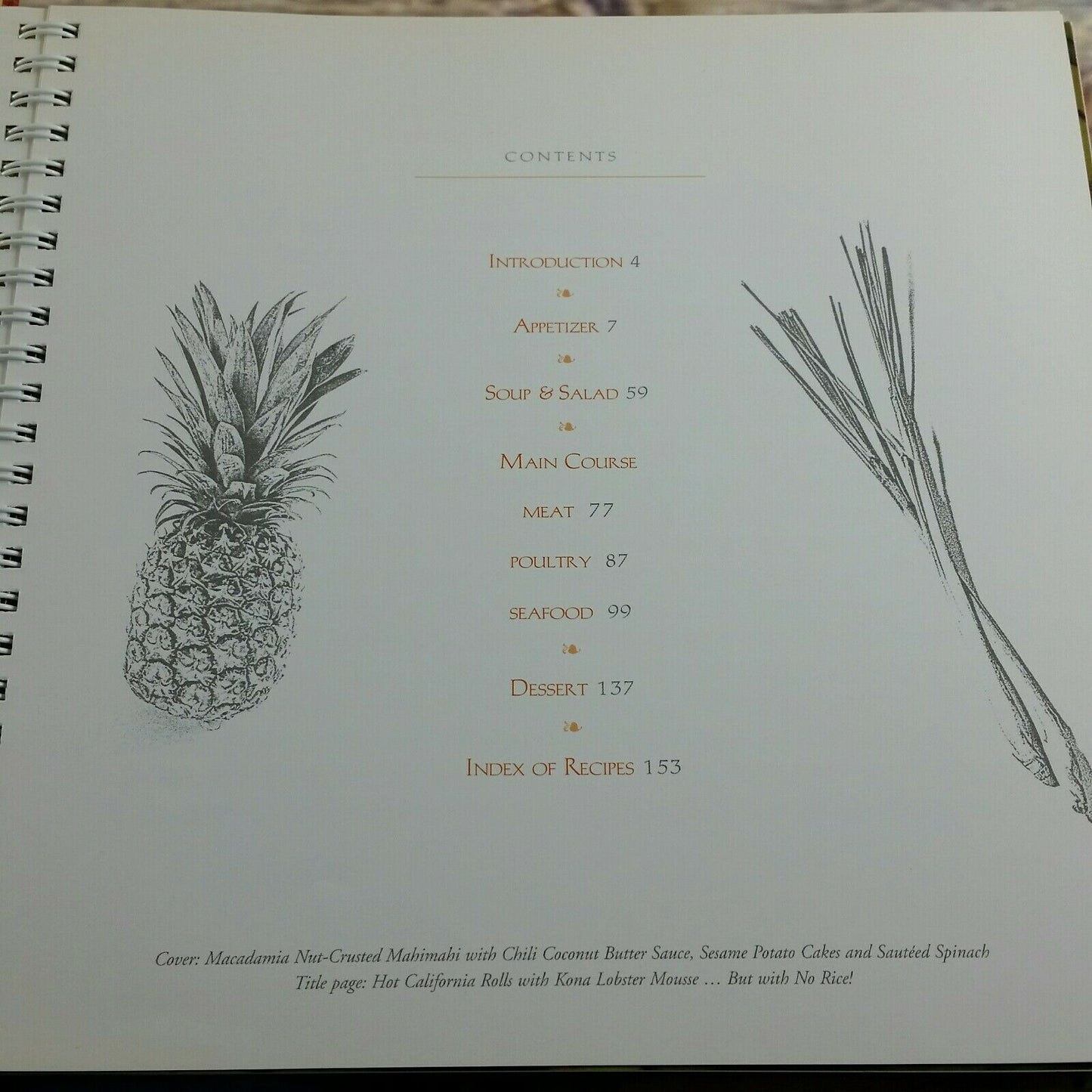 Chefs of Aloha Cookbook Favorite Recipes from Top Chefs of Hawaii Hardcover 2005