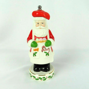 Lenox Santa Claus Spicy Pepper Mill Grinder Christmas Shaker