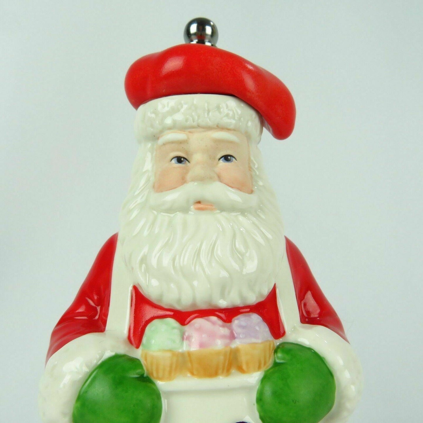 Lenox Santa Claus Spicy Pepper Mill Grinder Christmas Shaker