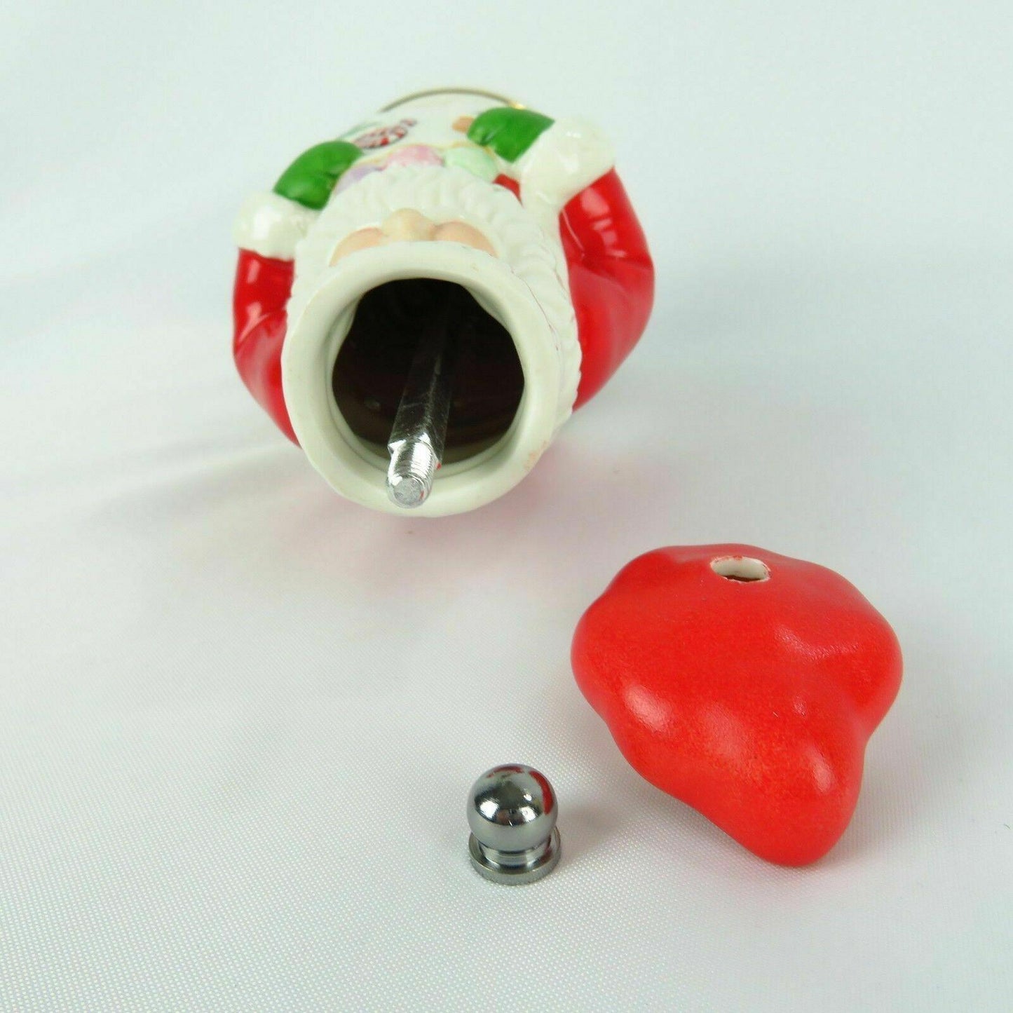 Lenox Santa Claus Spicy Pepper Mill Grinder Christmas Shaker