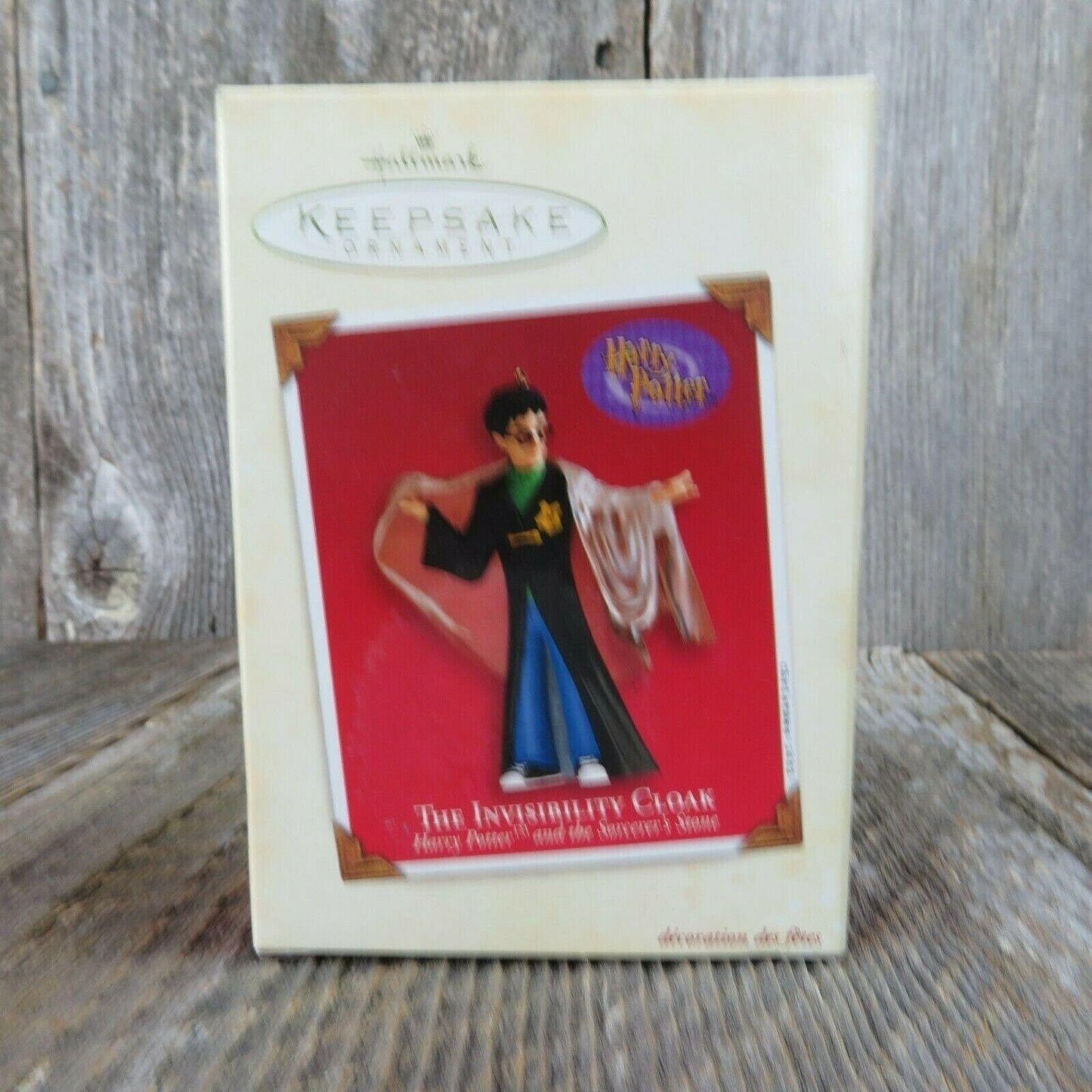 Harry Potter Christmas Ornament Hallmark The Invisibility Cloak 2002 Keepsake