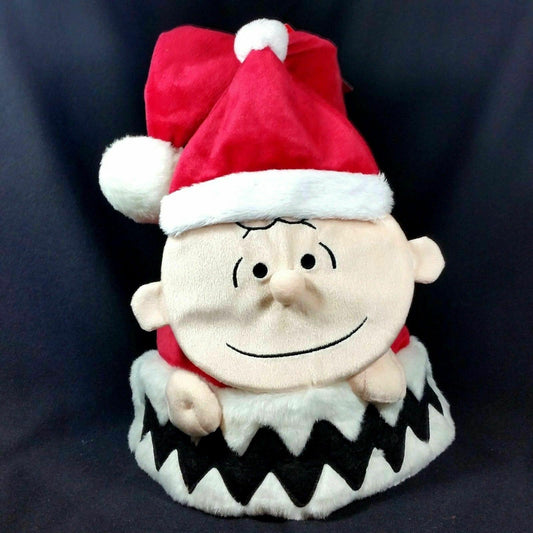 Santa Claus Hat Charlie Brown Christmas Stocking Peanuts Snoopy New Red White