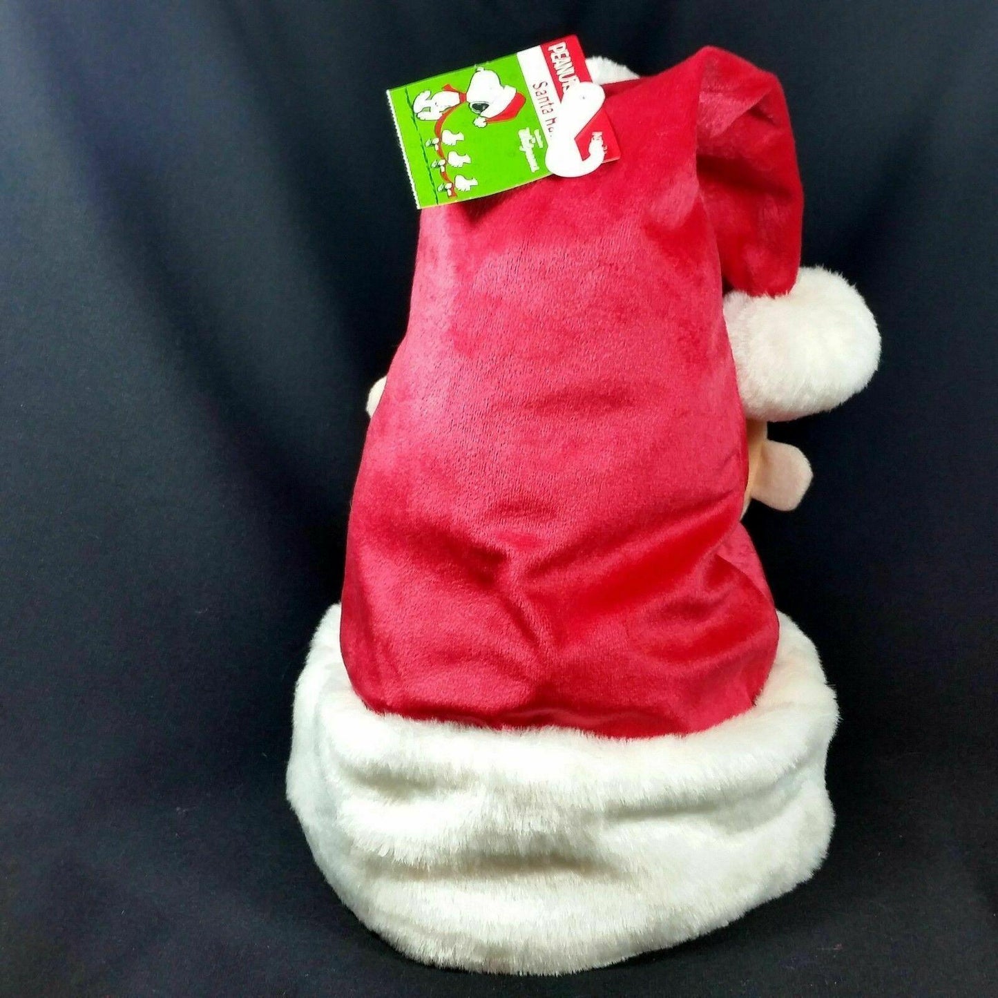 Santa Claus Hat Charlie Brown Christmas Stocking Peanuts Snoopy New Red White