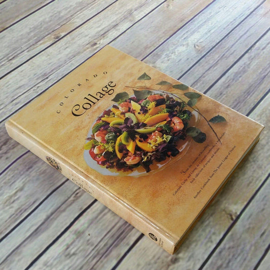 Vintage Colorado Collage Cookbook The Junior League of Denver Hardcover 1995