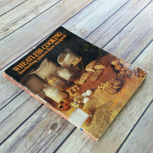 Vintage Wheat Free Cookbook Wheatless Cooking Gluten Free Recipes 1985 Lynette Coffey Paperback