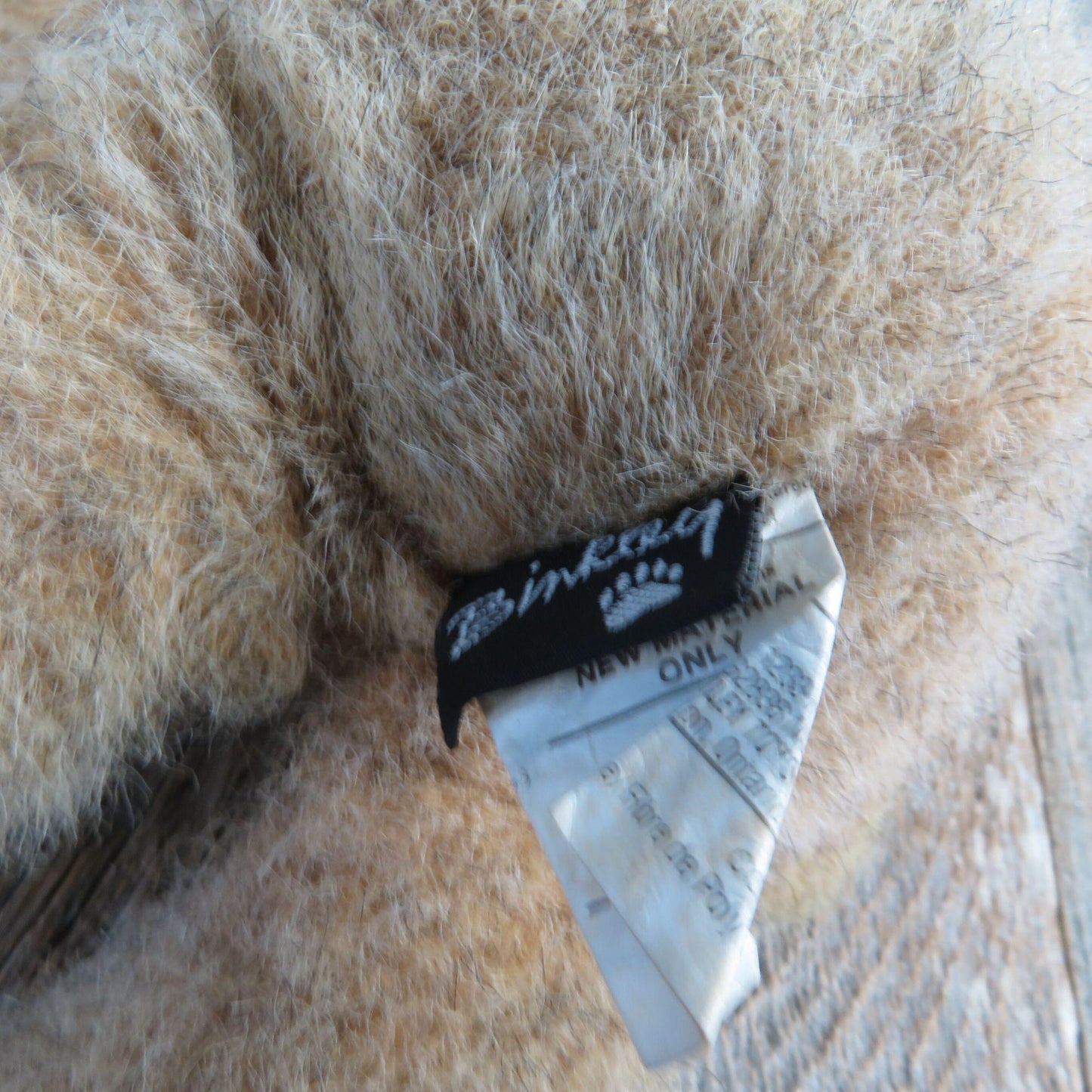 Vintage Teddy Bear Plush Canada Fuzzy Coarse Binkley Toys Canada