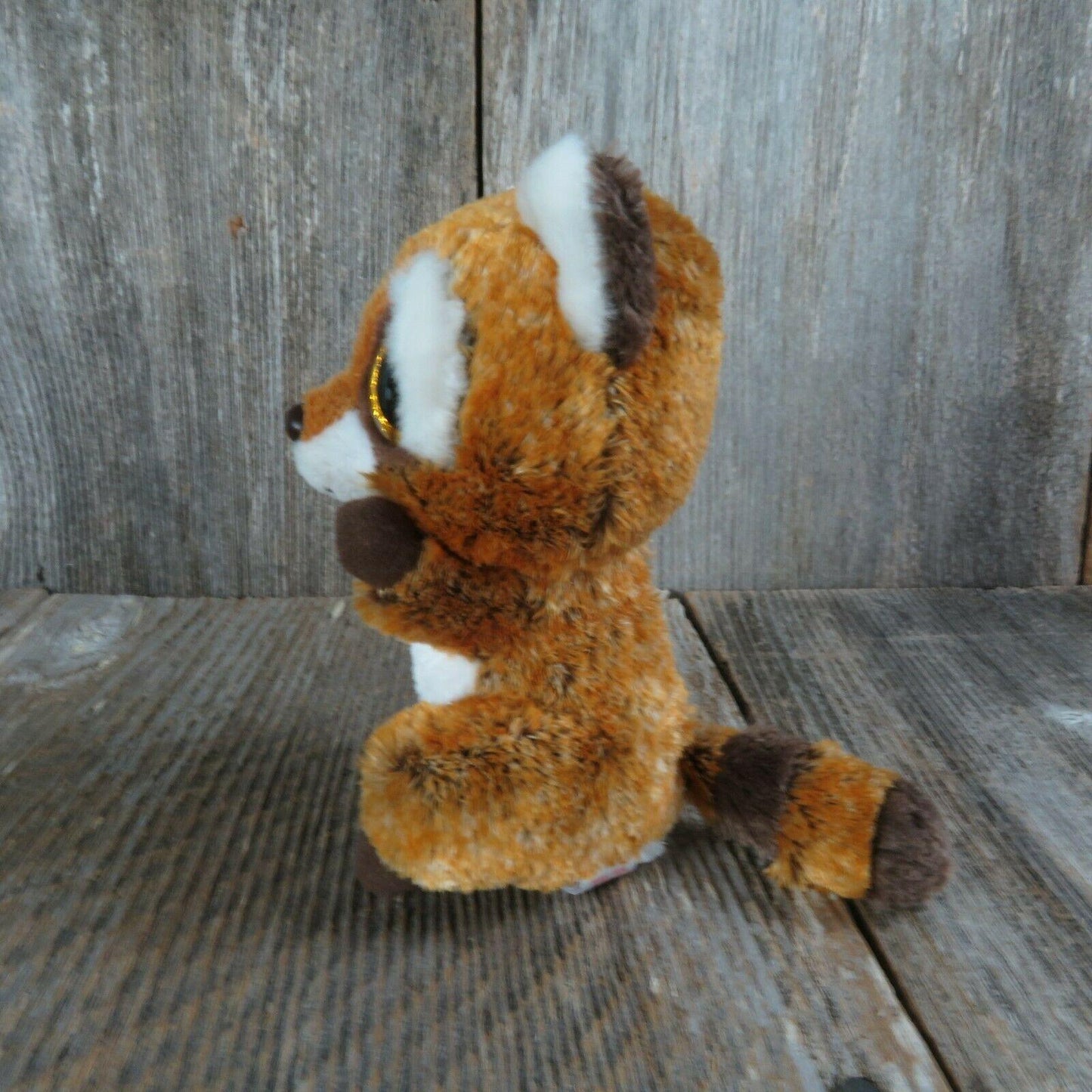 Ty Beanie Boos Rusty The Raccoon Plush Stuffed Animal Kids Gift Toy Boys Girls