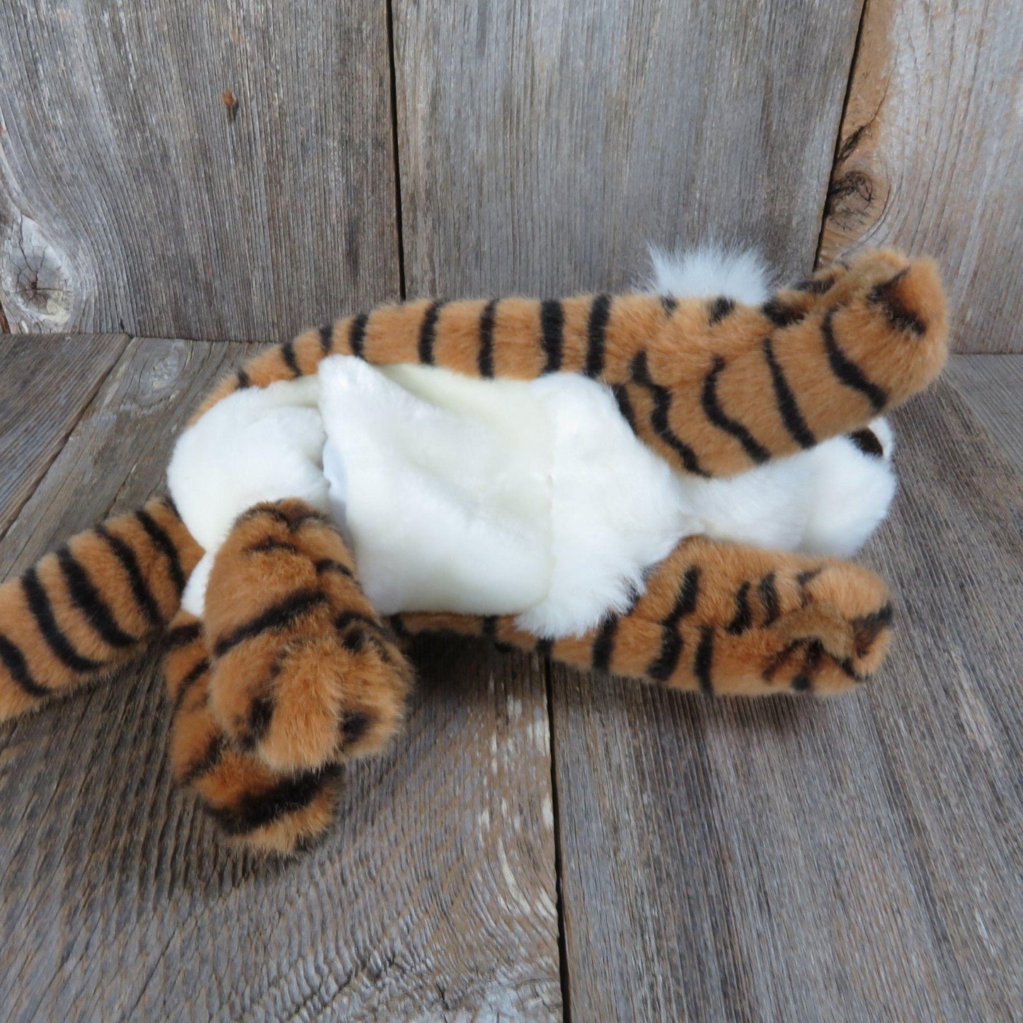 Vintage Tiger Puppet Plush Cat Wild Stuffed Animal A and A Plush Taj Tiger