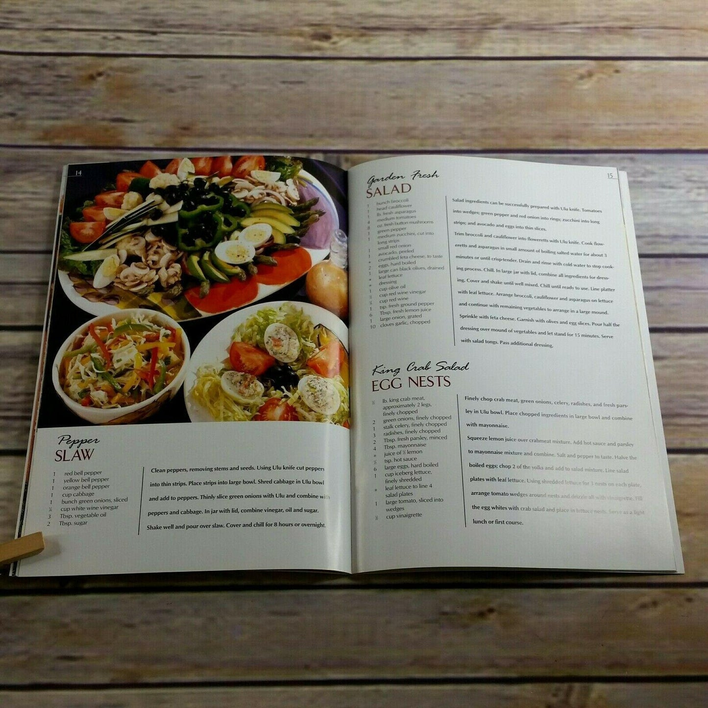 Cook Book Alaskan Ulu Cookbook ULU Promo Recipes Paperback Booklet