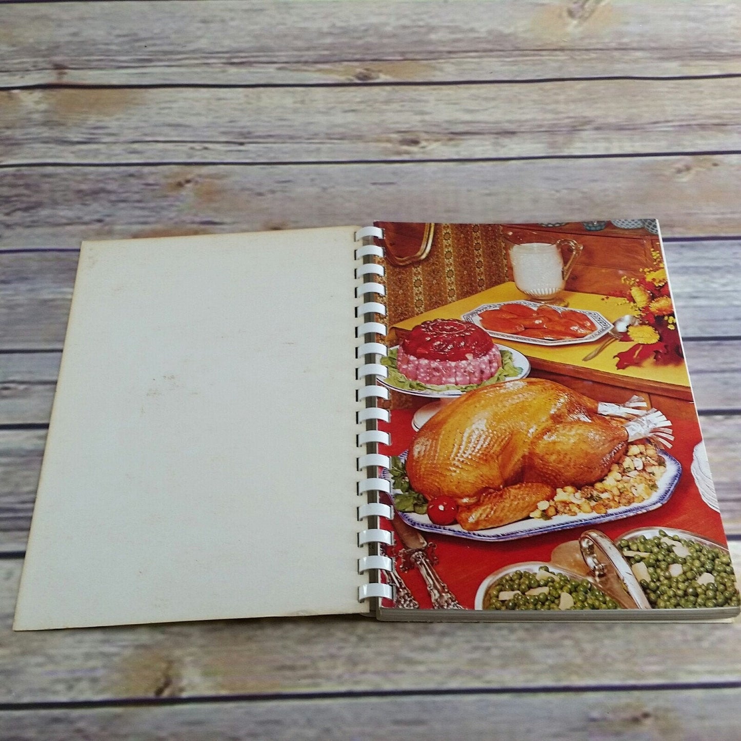 Vintage Sorority Cookbook Beta Sigma Phi International Bicentennial Heritage Recipes 1976 Spiral Bound