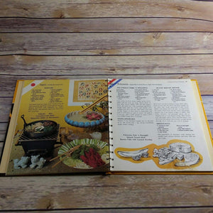 Vintage Cookbook Betty Crocker Dinner in a Dish Recipes 1974 Hardcover Spiral Bound 9th Printing 250 One Dish Meal Recipes
