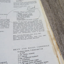 Load image into Gallery viewer, Vintage Cookbook Recipes on Parade Vegetables Military Officers&#39; Wives 1968