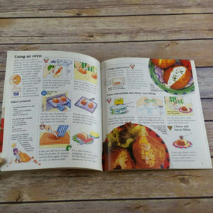 Vintage Kids Cookbook Starting Cooking Usborne First Skills Recipes Children 1995 Paperback