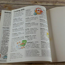 Load image into Gallery viewer, Vintage Kids Cookbook Starting Cooking Usborne First Skills Recipes Children 1995 Paperback