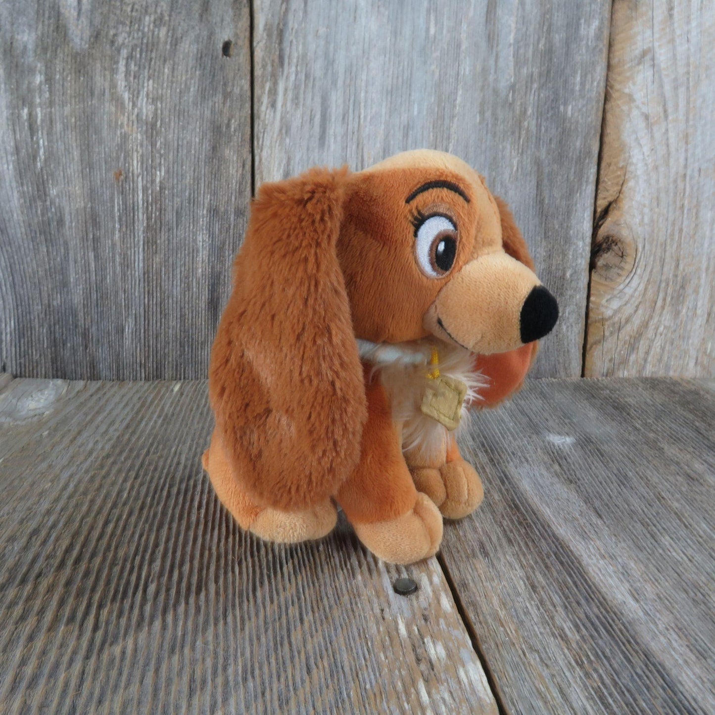 Vintage Dog Plush Lady and the Tramp Walt Disney Stuffed Animal Movie Character