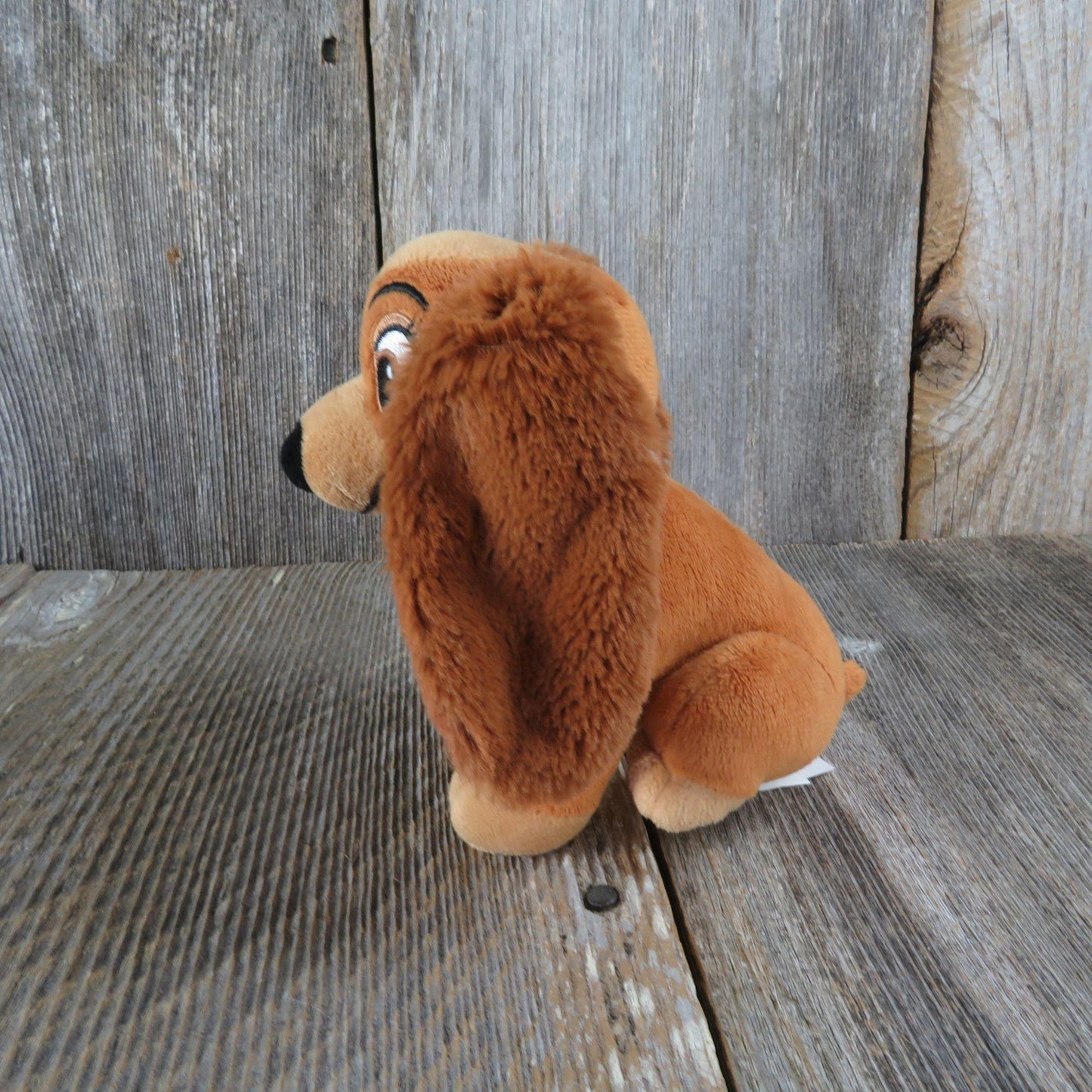 Vintage Dog Plush Lady and the Tramp Walt Disney Stuffed Animal Movie Character