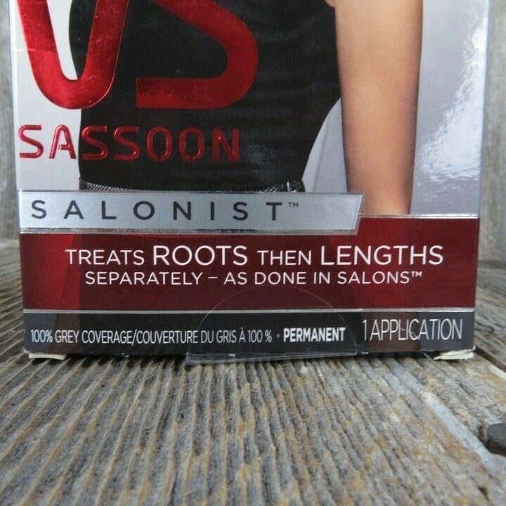 Vidal Sassoon Hair Dye 5/3 Gold Brown Salonist Permanent Grey Coverage Kit