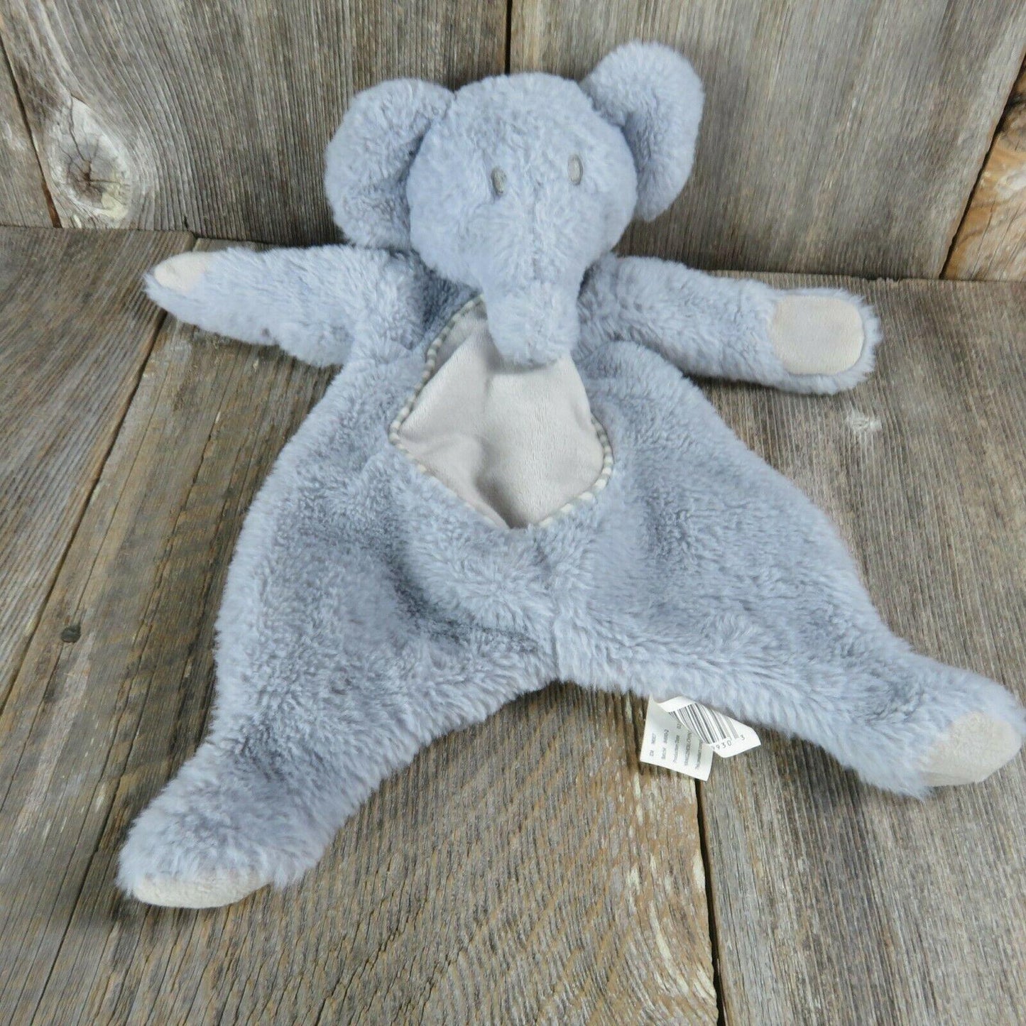 Gray Elephant Plush Rattle Lovie Blanket Stuffed Animal Lovey Security Kellytoy Stuffed Animal