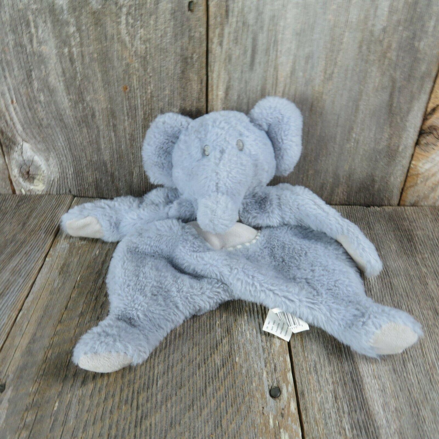 Gray Elephant Plush Rattle Lovie Blanket Stuffed Animal Lovey Security Kellytoy Stuffed Animal